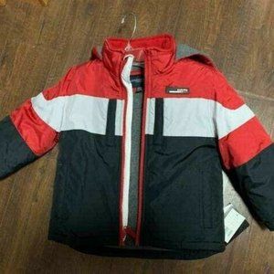 Black & Red Boys London Fog Winter Jacket (Size: M/5-6) - BRAND NEW WITH TAGS